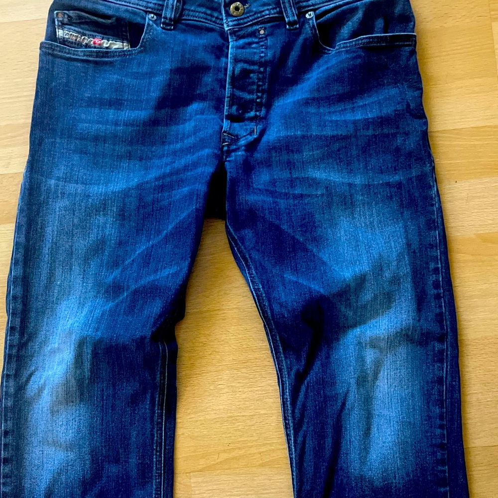 Diesel jeans , safado style , slim straight, 34W & 30L